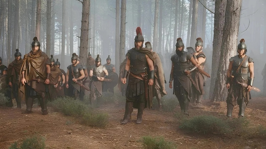 Film backdrop for The Odyssey