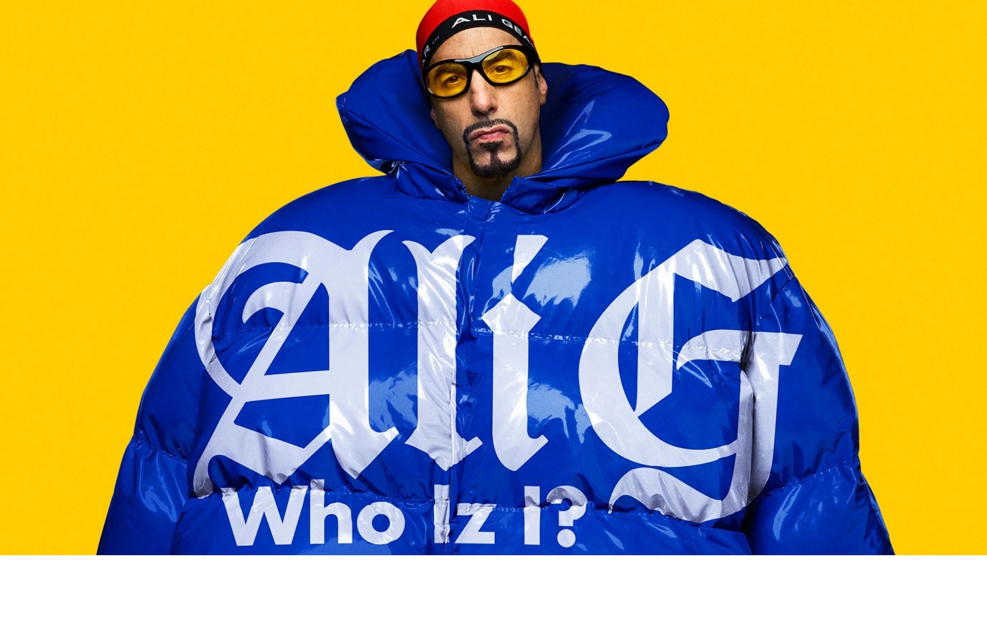 Film backdrop for Ali G: Who Iz I?