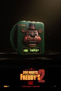 Theatrical poster for Five Nights at Freddy's 2