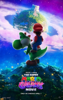 Theatrical poster for The Super Mario Galaxy Movie