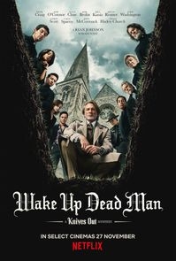 Theatrical poster for Wake Up Dead Man: A Knives Out Mystery