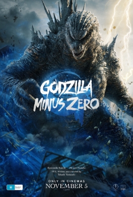 Theatrical poster for Godzilla Minus Zero